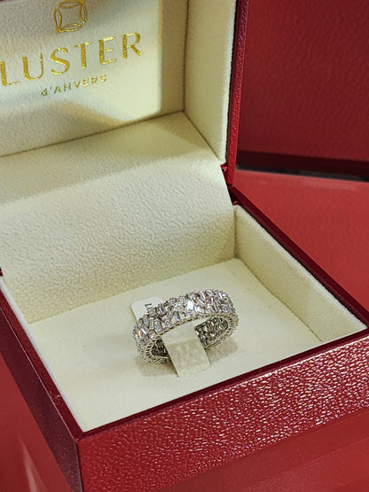14K white Gold Multi-Shape Lab-Grown Diamond Ring – 2.01 CT